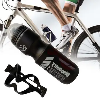1 készlet 750 ml-es kerékpáros italos palack vonzó hordozható kerékpáros palacktartó csúszásgátló fogantyús kerékpáros palack férfiaknak