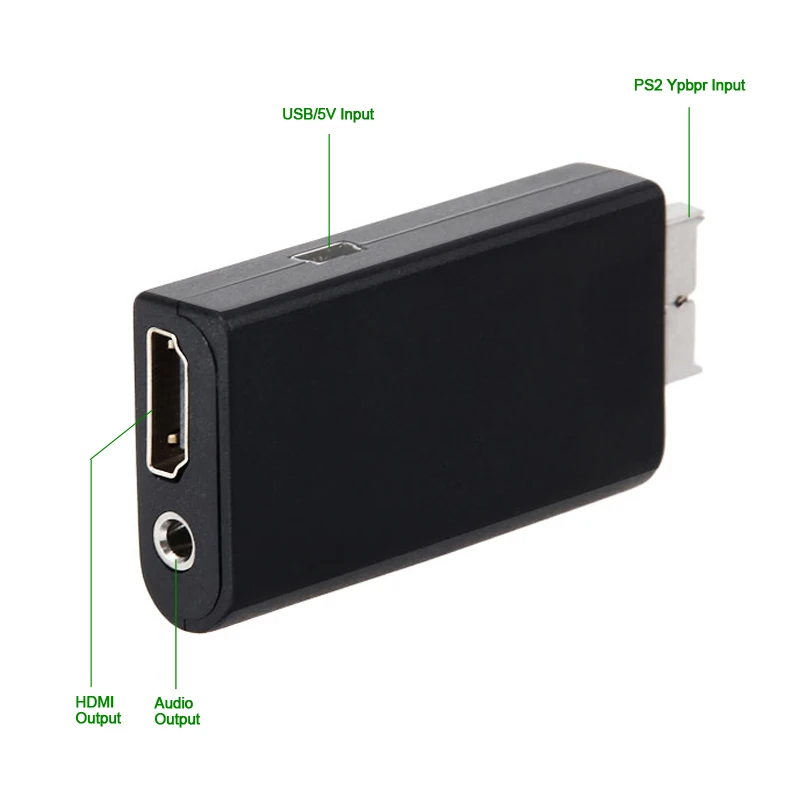 PS2 - HDMI Audio Video Converter adapterhez 3,5 mm-es hangkimenettel . ' - ' . 1