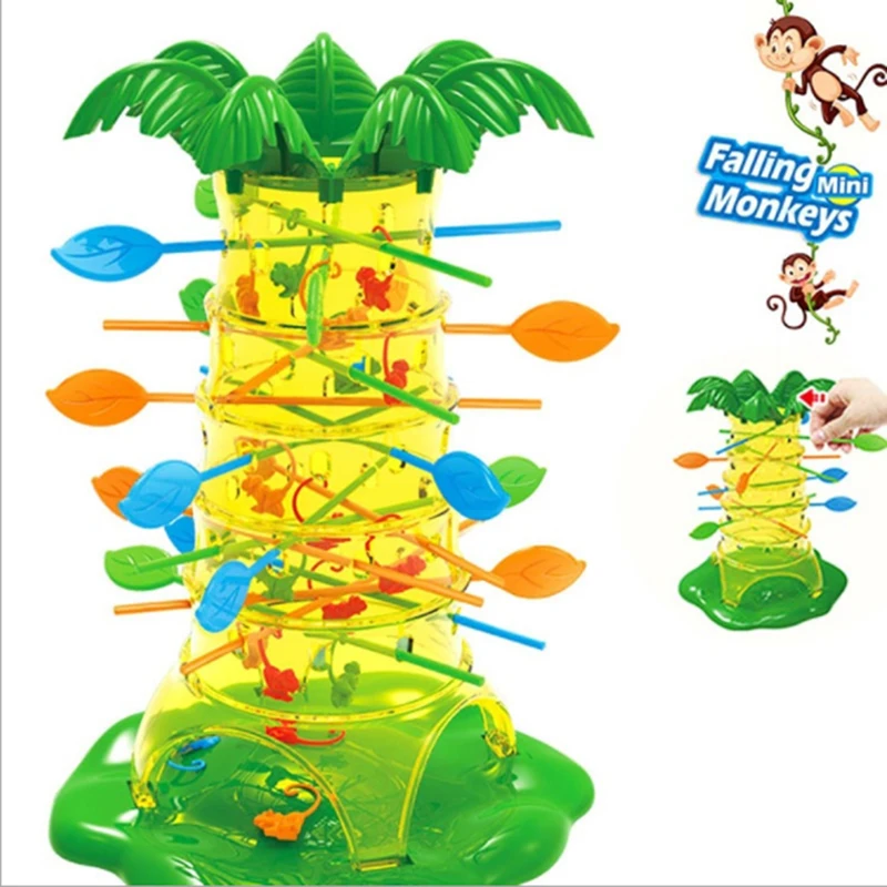 Gyerekek Érdekes intelligencia játékok Fordítsa le a majmokat Majomfa mászás . ' - ' . 0