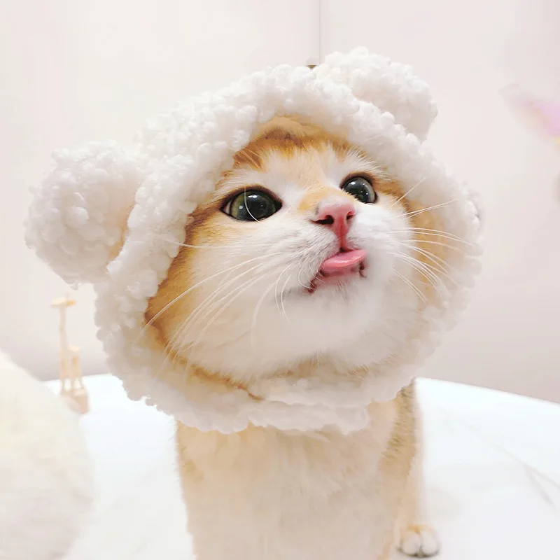 Kisállat macska kalap nyúl fül béka medve kisállat vicces fejdísz . ' - ' . 2