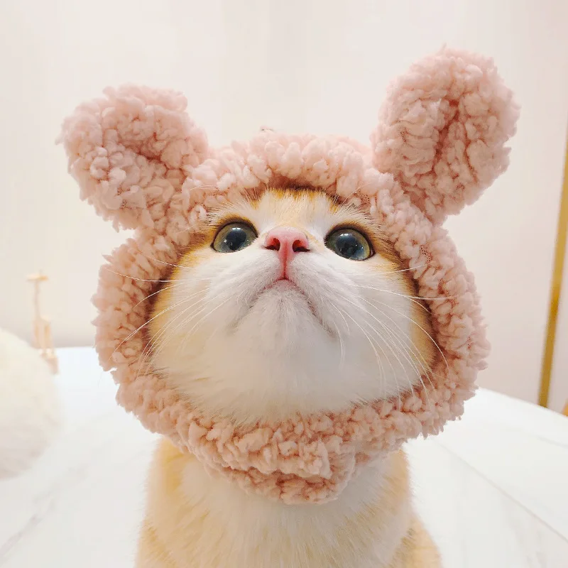 Kisállat macska kalap nyúl fül béka medve kisállat vicces fejdísz . ' - ' . 3