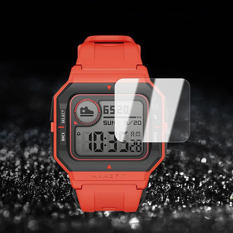 10Pcs edzett üveg képernyővédő fólia Huami Amazfit Neo Smart Watch készülékhez Robbanásbiztos karcálló 9H HD átlátszó film . ' - ' . 4