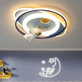 2023 Mennyezeti lámpák gyerekszoba Űrhajós fiúk lányok hálószoba hercegnő űrhajós rakéta nyúl mennyezeti lámpa сетильник потолочный