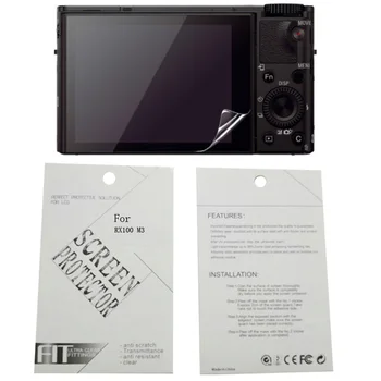 20db Új Soft Camera képernyővédő fólia Sony HX9V-hez HX100V HX200V DSC-H400 HX60 HX90V HX300 HX350 RX1R II RX100M3