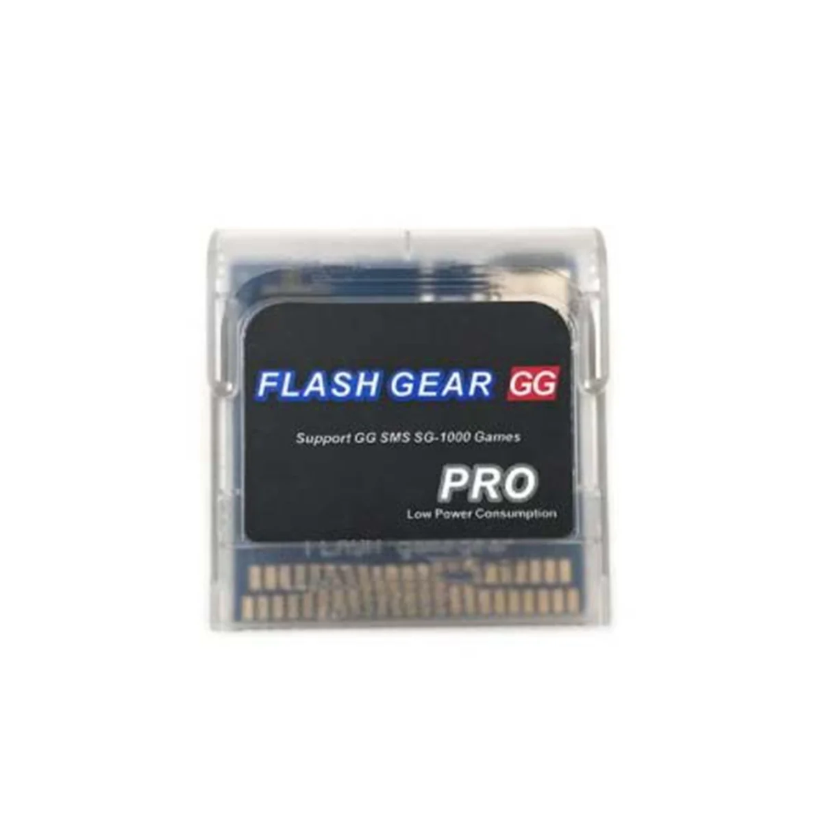 Flash Gear Game Cartridge Card NYÁK Sega Game Gear GG-hez, átlátszó . ' - ' . 0