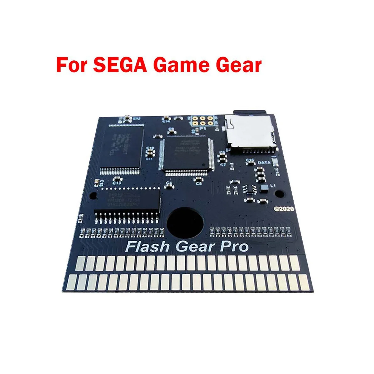 Flash Gear Game Cartridge Card NYÁK Sega Game Gear GG-hez, átlátszó . ' - ' . 2