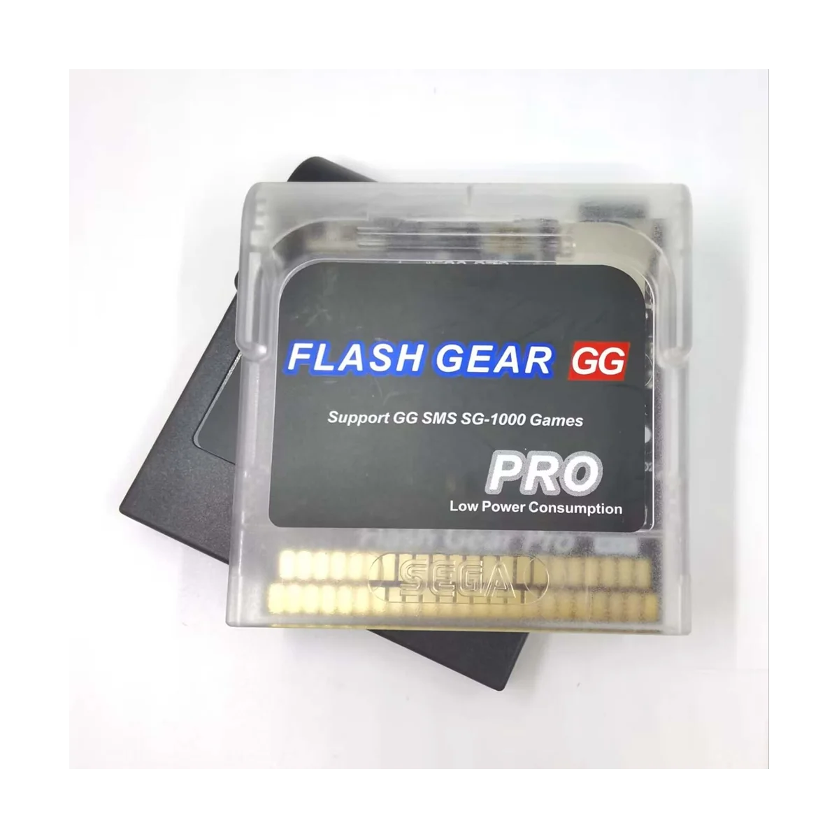 Flash Gear Game Cartridge Card NYÁK Sega Game Gear GG-hez, átlátszó . ' - ' . 4