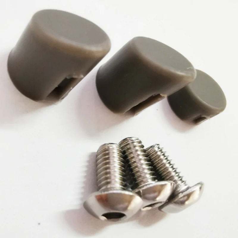 1Set robogó hátsó sárvédő sárvédő csavar gumi kupak csavaros dugó fedél XIAOMI M365 elektromos robogó alkatrészek (szürke) . ' - ' . 1