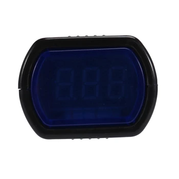 3X LCD szivargyújtó feszültség Digitális panel mérő Volt voltmérő monitor személygépkocsihoz