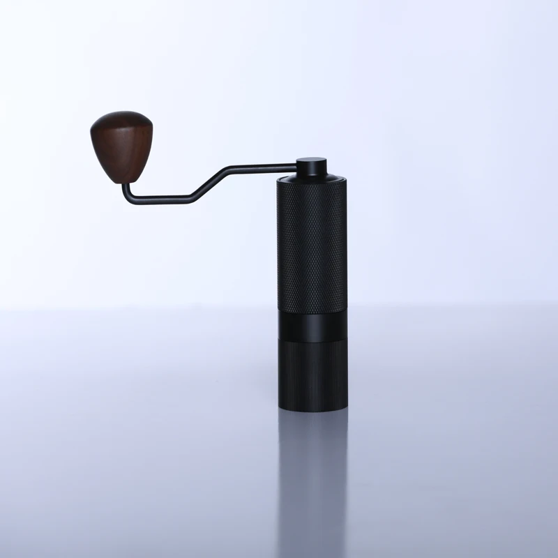 MC kézi kávédaráló hordozható malom 420rozsdamentes acél 48mm rozsdamentes acél Titán bevonatú sorja . ' - ' . 1