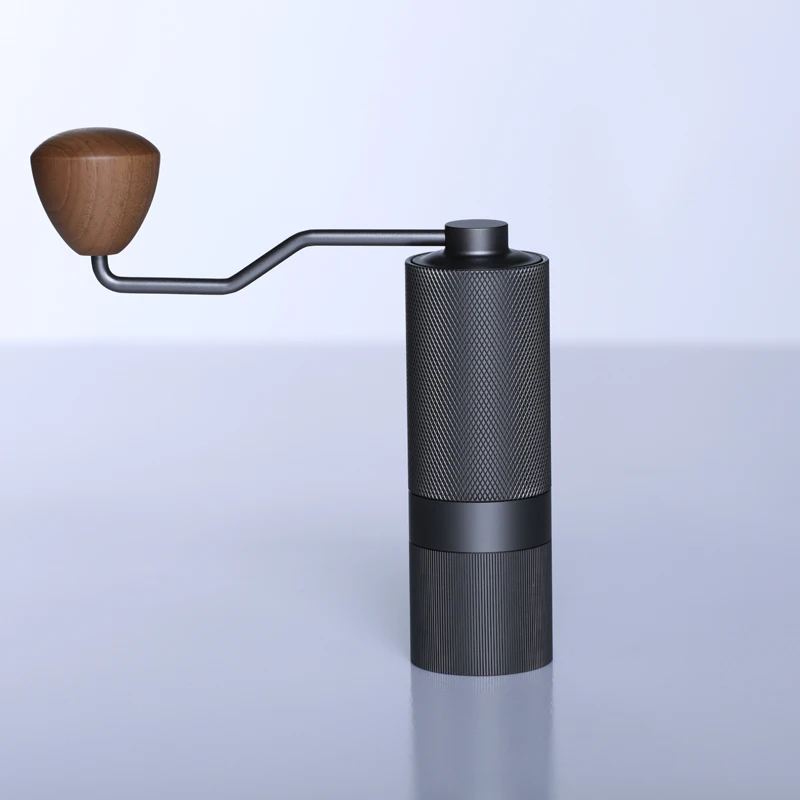 MC kézi kávédaráló hordozható malom 420rozsdamentes acél 48mm rozsdamentes acél Titán bevonatú sorja . ' - ' . 2