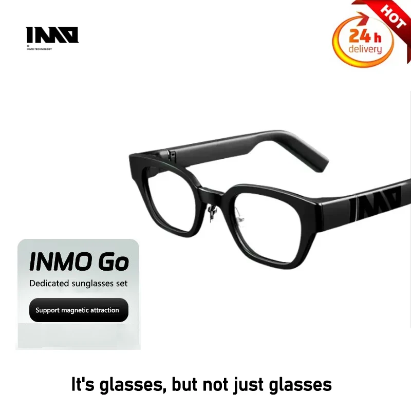 INMO Go intelligens AR szemüveg valódi vezeték nélküli könnyű AI asszisztens szemüveg navigációhoz / Bluetooth-kompatibilis audio támogatáshoz . ' - ' . 0