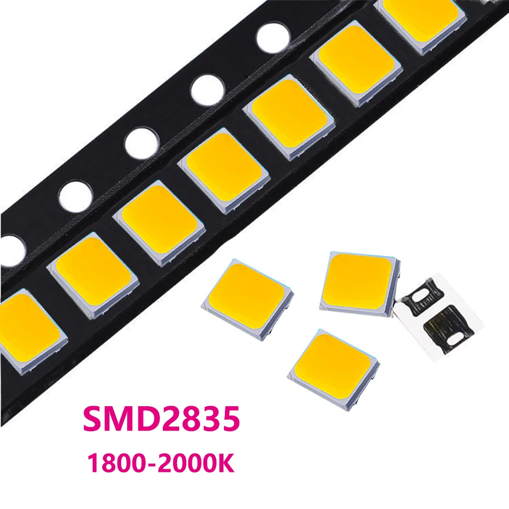 50-100db LED COB SMD2835 fehér chip 0.5W 1W 3V 9V 60-65LM ultra fényes felületre szerelhető LED fénykibocsátó dióda lámpa izzó . ' - ' . 0