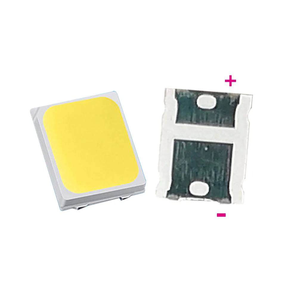 50-100db LED COB SMD2835 fehér chip 0.5W 1W 3V 9V 60-65LM ultra fényes felületre szerelhető LED fénykibocsátó dióda lámpa izzó . ' - ' . 1