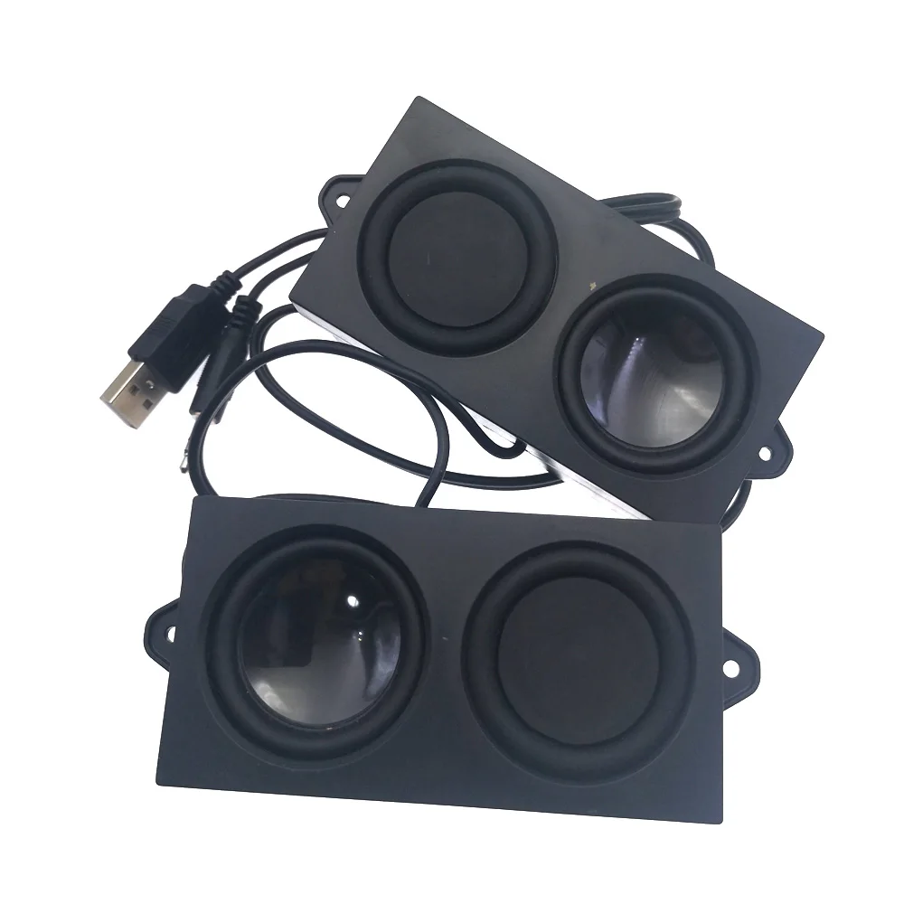 hordozható Mini hangszóró mélynyomó 3/6 membrán számítógéphez notebookok USB kis hangszóró multimédia asztali audio DIY kürt tartozék . ' - ' . 0