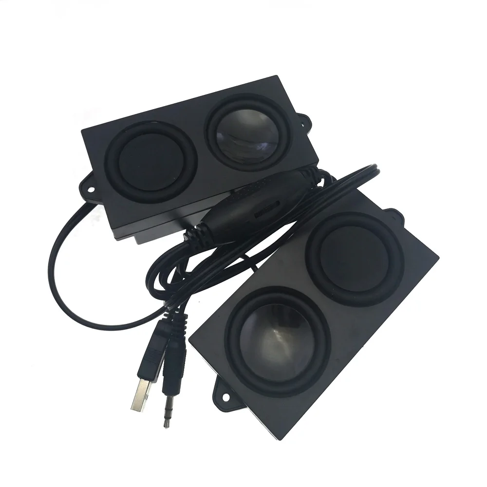 hordozható Mini hangszóró mélynyomó 3/6 membrán számítógéphez notebookok USB kis hangszóró multimédia asztali audio DIY kürt tartozék . ' - ' . 4