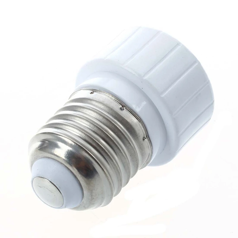 8X E27 - GU10 LED fényfoglalat adapter foglalat adapter lámpa izzó átalakító fehér . ' - ' . 1