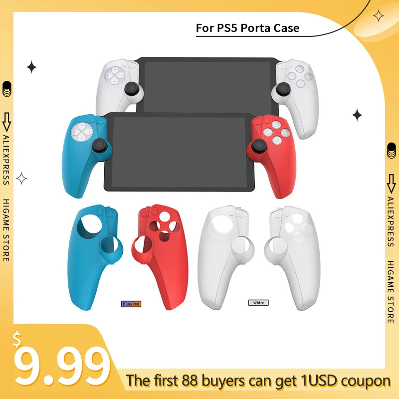 PS5 portálhoz Védőtok Játékkonzol vezérlő Sleeve Shell Game Grip tok SONY PlayStation Portal Split TPU tok . ' - ' . 0