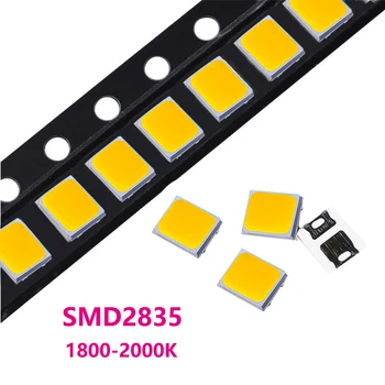 50-100db LED COB SMD2835 fehér chip 0.5W 1W 3V 9V 60-65LM ultra fényes felületre szerelhető LED fénykibocsátó dióda lámpa izzó