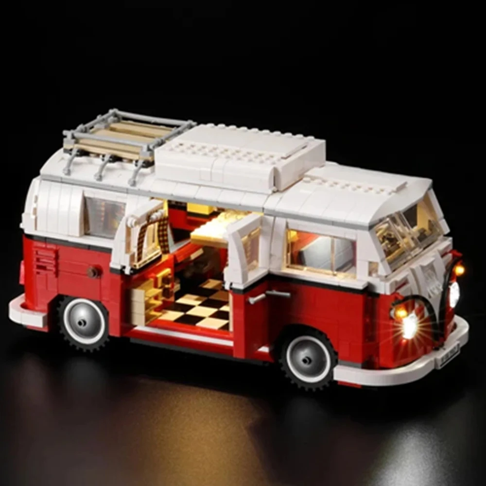 Classic RC T1 Travel Trip Bus lakóautó Model T2 építőelemek DIY kockák játékok születésnapi ajándék szett . ' - ' . 1