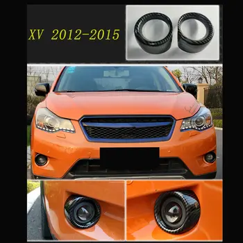 Autó ABS első lökhárító ködlámpa fénykeret fedél matrica betét Subaru XV 2012 2013 2014 2015