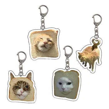 Boldog vicces macska mobiltelefon-lánc diák ajándék A macska mém vicces medál zsinór Kis medál táska kiegészítők