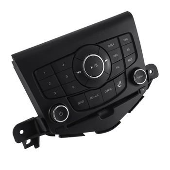 Car Central multimédiás CD-lejátszó vezérlőkapcsoló panel Chevrolet Cruze 2012-2015 rádióvezérlő gombos kapcsoló tartozékok