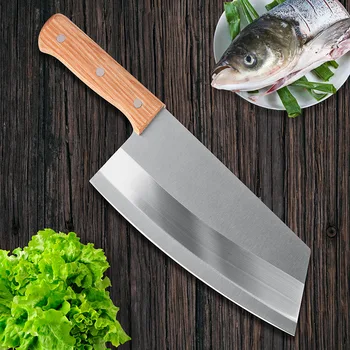 Chef szeletelő kés 3Cr13 rozsdamentes acél konyhakések főző hasító könnyű súly hölgy számára Konyhakés Comfortale fogantyú