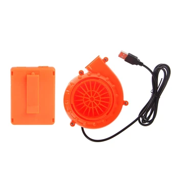  elektromos mini ventilátoros légfúvó felfújható játékjelmezhez baba akkumulátorral működő G2AB számára