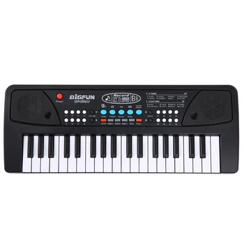 Elektronikus zongora Gyermek multifunkciós zene Játék elektromos zongora mikrofonnal USB Korai oktatás Belépő hangszer