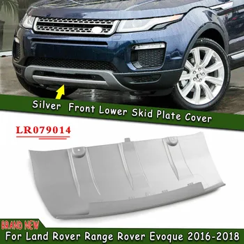 ezüst autó első lökhárító csúszó sárvédő vonóhorog fedél alsó spoilervédő Land Rover Range Rover Evoque 2016 2017 2018