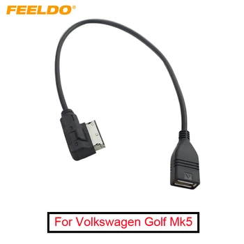FEELDO 1PC Car Audio zenei interfész AMI/MDI/MMI - USB adapterkábel Audi A3 / A4 / A5 / A6 TT / GLI / Passat / CC EOS-hez