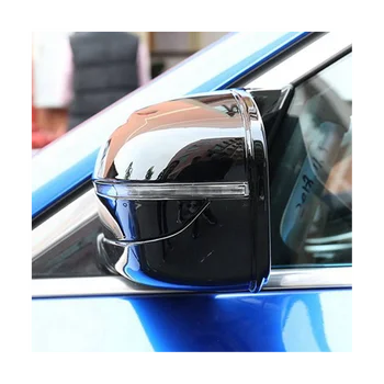 fényes fekete autó visszapillantó tükör fedél sapka oldalsó tükörkeret keret betét BMW 5-ös sorozathoz G20 G28 G30 G38 G11 G12 2015-2019