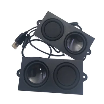 hordozható Mini hangszóró mélynyomó 3/6 membrán számítógéphez notebookok USB kis hangszóró multimédia asztali audio DIY kürt tartozék