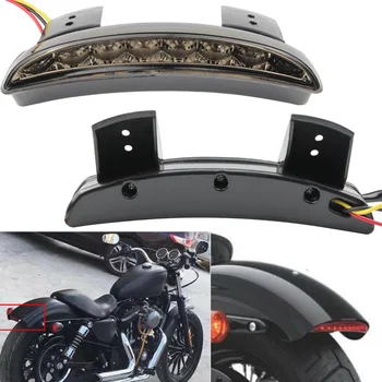 Motorkerékpár tartozékok 883/1200LED féklámpák Motorkerékpár módosított hátsó sárvédő hátsó lámpák 3 vezetékes hátsó lámpák
