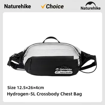Naturehike 5L Crossbody táska ultrakönnyű túramell csomag Kültéri utazás vízálló alkalmi derékcsomag vállpánt állítható