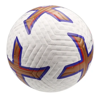 NEW-Soccer Ball Standard méret 5 PU anyag Kiváló minőségű kültéri mérkőzés Sport Liga Labdarúgás Edzőlabdák Labdarúgás