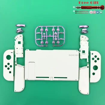 Nintendo Switch JoyCon csereház Shell tok L R ZL ZR SL SR ABXY gombokkal készlet NS játékvezérlő héj