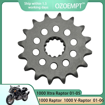 OZOEMPT 530-16T motorkerékpár első lánckerék 1000 Raptor V-Raptor Xtra Raptor Z400 J1-J3 (4 hengeres) (KZ400J) Z500 B1-B2 