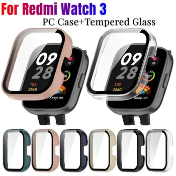  PC tok + edzett üveg Redmi Watch 4 készülékhez Redmi Watch 3 aktív képernyővédő fólia védőburkolathoz