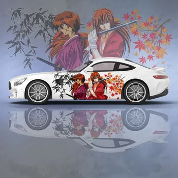 Rurouni Kenshin Anime autómatrica matricák 2db autómatrica univerzális nagy autómatricához Autó matrica Univers autó matricákhoz