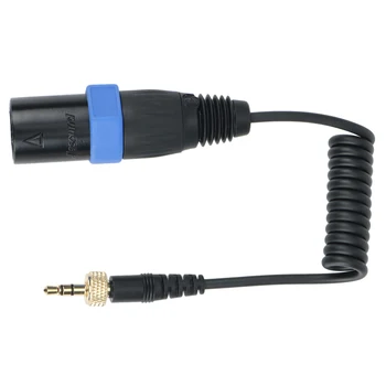 Saramonic Lock Type 3,5–3,5 mm TRS – XLR férfi mikrofonkimenet Univerzális audiokábel vezeték nélküli vevőkészülékekhez