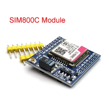 SIM800C GSM GPRS modul 5V/3.3V TTL fejlesztőkártya IPEX Bluetooth-szal és TTS-sel Arduino-hoz STM32 C51 Arduino-hoz