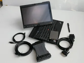 Star Compact 6 diagnosztikai eszköz WIFI Doip Mb c6 szoftverrel 2023.12V A legújabb SSD telepítve van a laptopba x201t (i7, 8g) Használatra kész