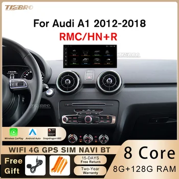 TIEBRO 10.25inch Android12 autórádió Audi A1 LHD 2012-2018 8 + 128G multimédia lejátszó Carplay Auto fejegység GPS Bluetooth DSP