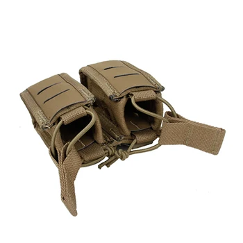 TMC taktikai kiegészítő táska 40 mm-es dupla táska MOLLE gyorskioldó szalaghoz TMC3361-CB
