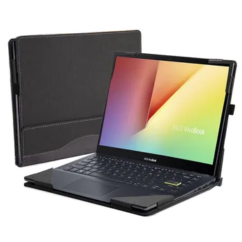 tok ASUS VivoBook Flip 14 TM420 VivoBook14 F TP470 laptop tok levehető notebook tok Tok Védő bőr toll ajándékok