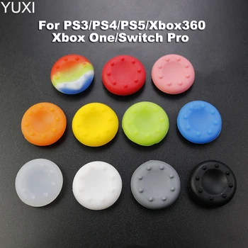 YUXI 1DB kiváló minőségű markolatsapka tok PS4 / PS3 / PS5 / Xbox360 / Xbox One / Switch Pro játékvezérlő tartozékokhoz