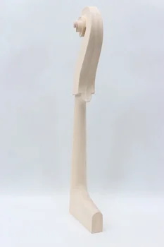 Új 3/4 méretű álló dupla nyak Nem porózus, kiváló minőségű juharfa Befejezetlen alkatrészek Fúrás nélküli barkácsprojekt