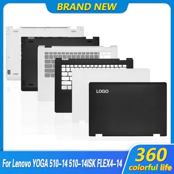 Új Lenovo YOGA 510-14 510-14ISK FLEX4-14 Flex 4-1470 LCD hátlap Csuklótámasz alsó alsó ház Laptop ház fedél héj